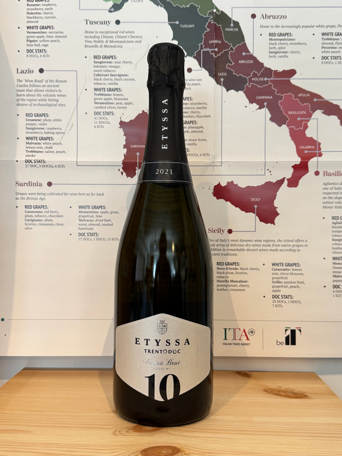 Etyssa - Trento DOC Extra Brut Cuvee No.10 2021