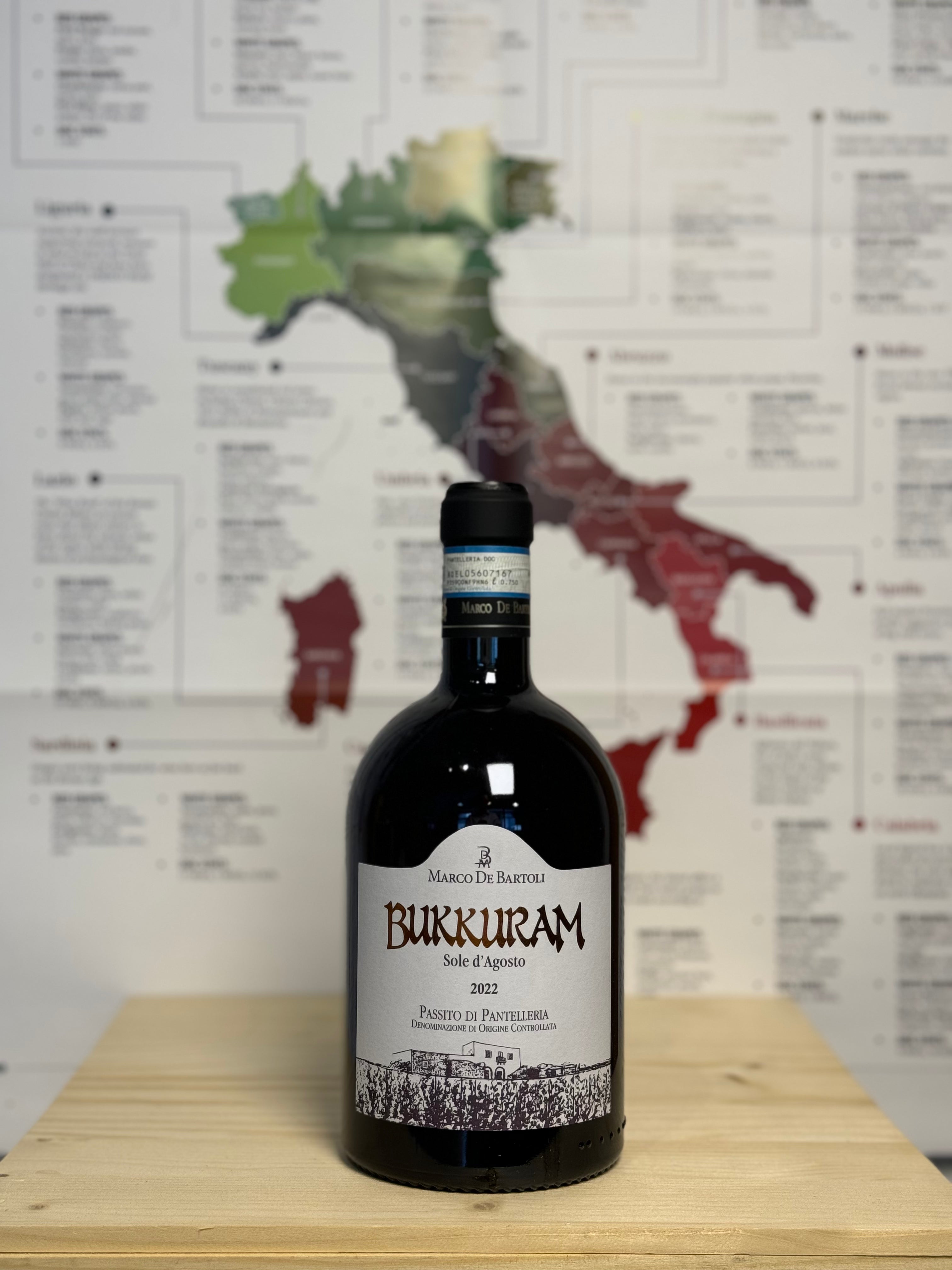 Marco De Bartoli - Bukkuram Passito Di Pantelleria DOC 'Sole D'Agosto' 2022