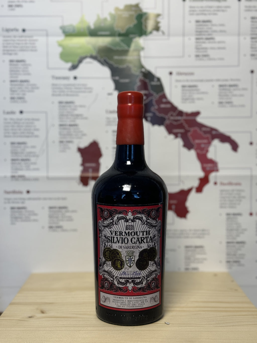 Silvio Carta - Silvio Carta - Vermouth Rosso NV - Buy Vermouth Online Hong Kong - Cheese Meets Wine