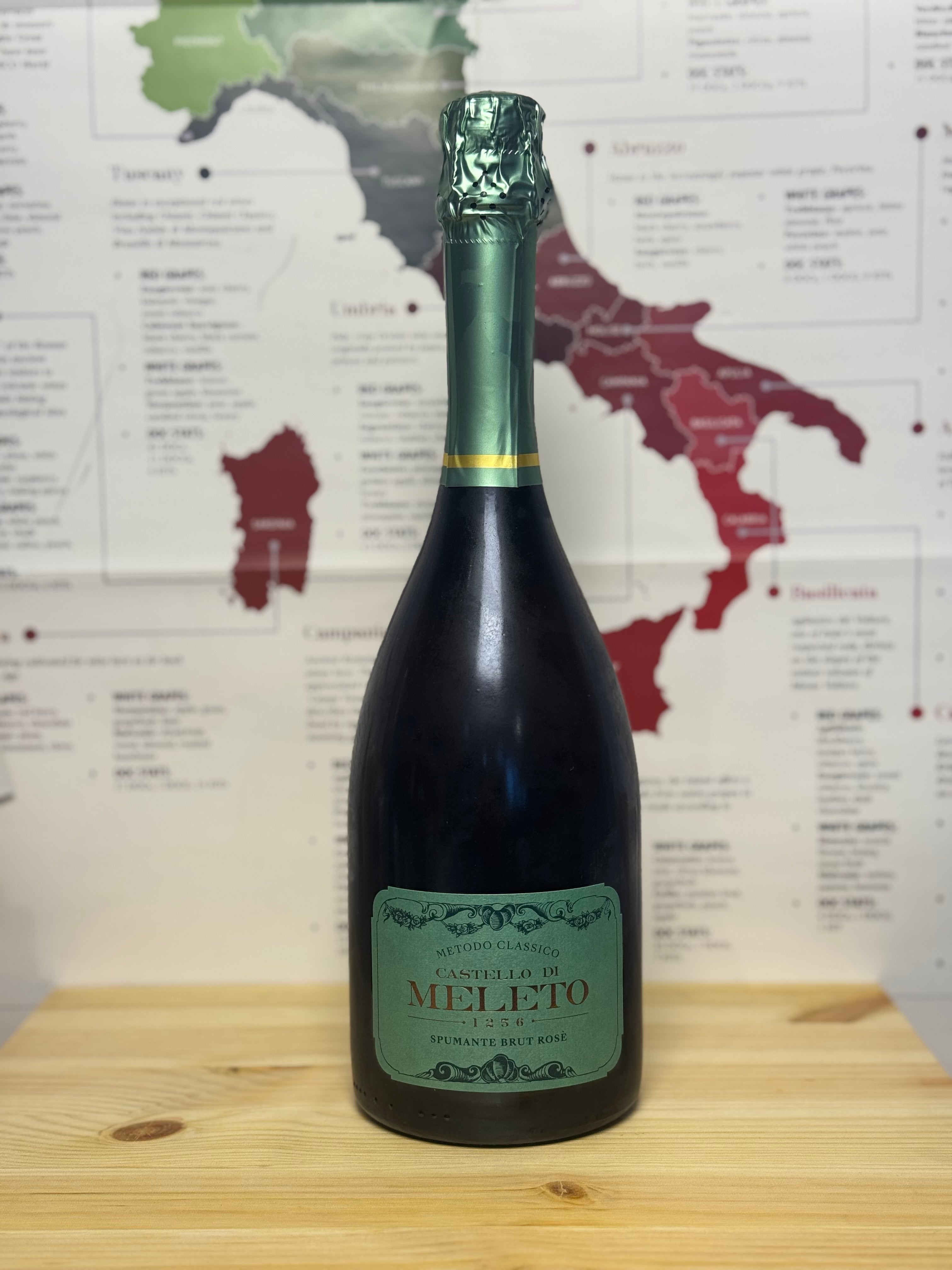 Castello Di Meleto - Vino Spumante Brut Rosè Metodo Classico Millesimato 2019