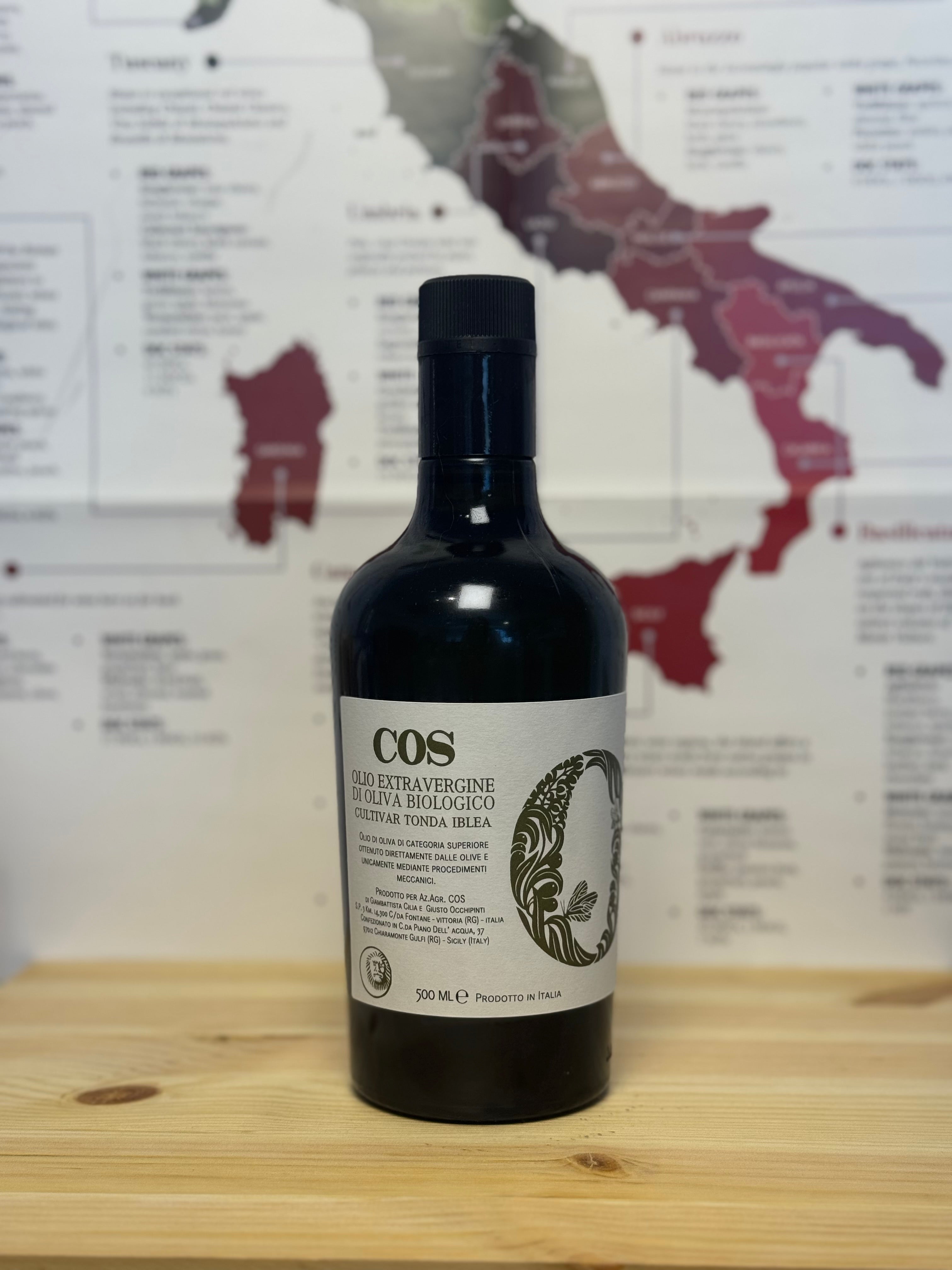 COS - Extra Virgin Olive Oil Biodynamic & Organic 2025 (500ml)