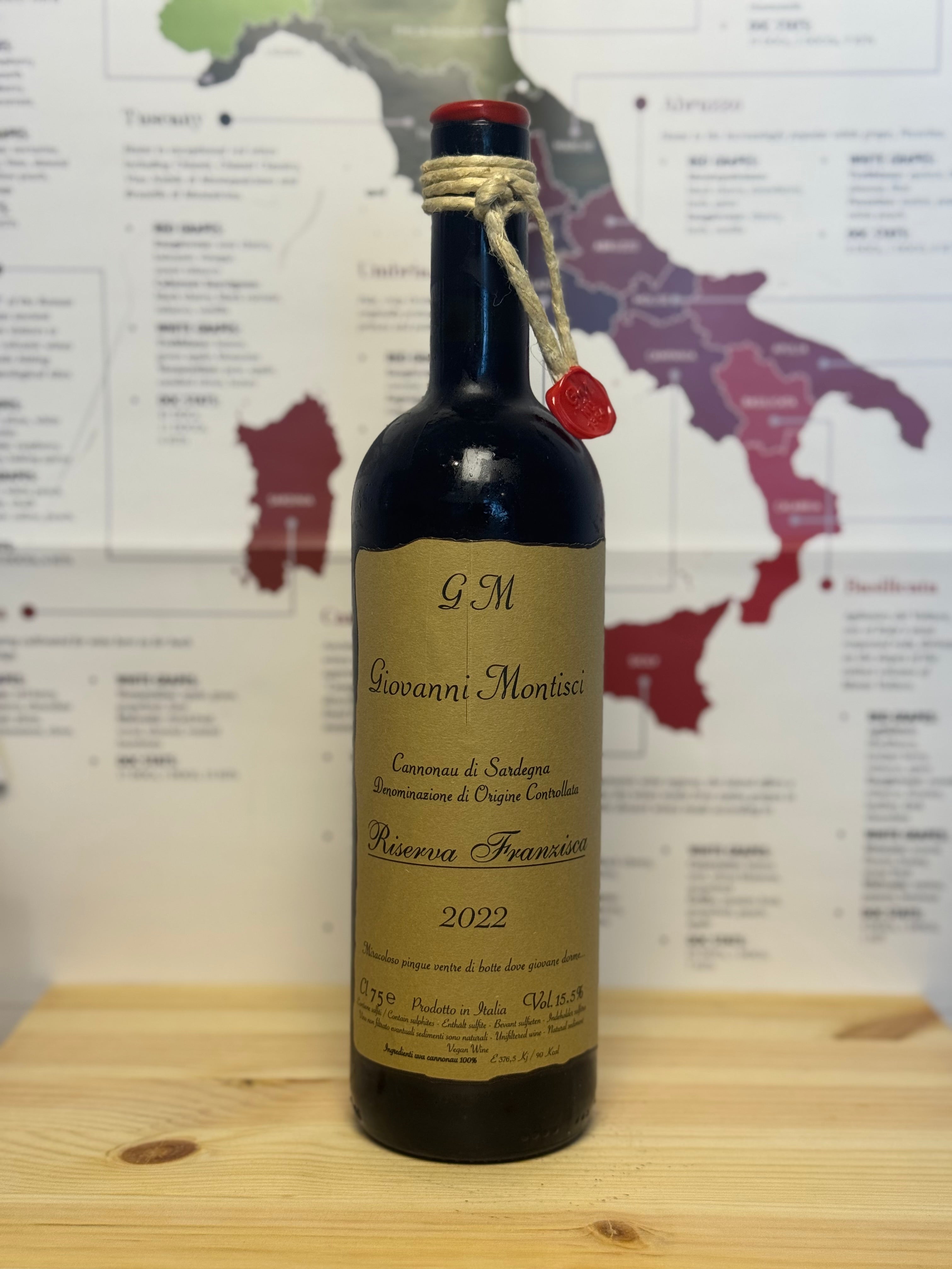Giovanni Montisci - Cannonau di Sardegna DOC 'Riserva Franzisca' 2022