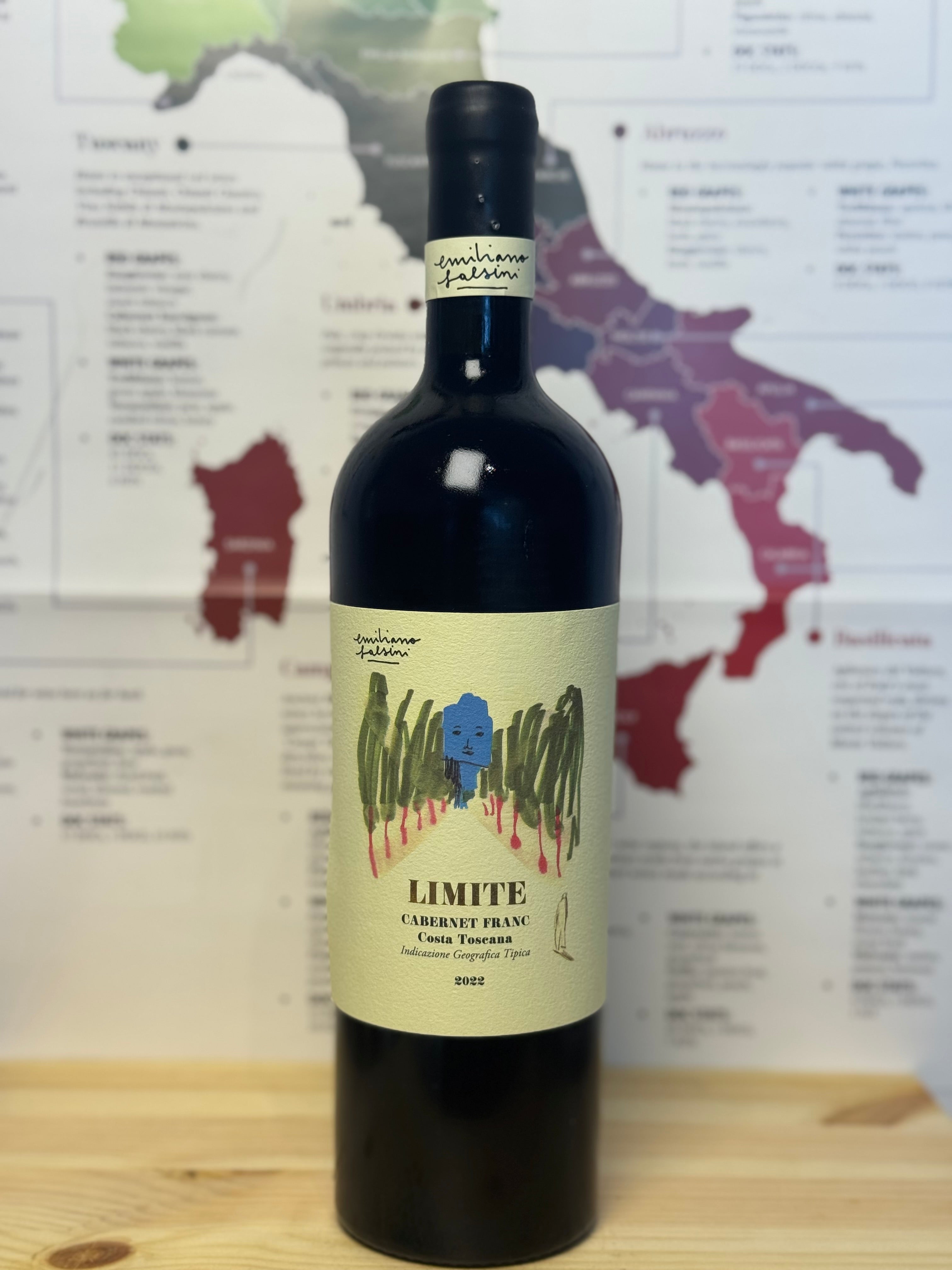 Emiliano Falsini - Costa Toscana Cabernet Franc 'Limite'  2022