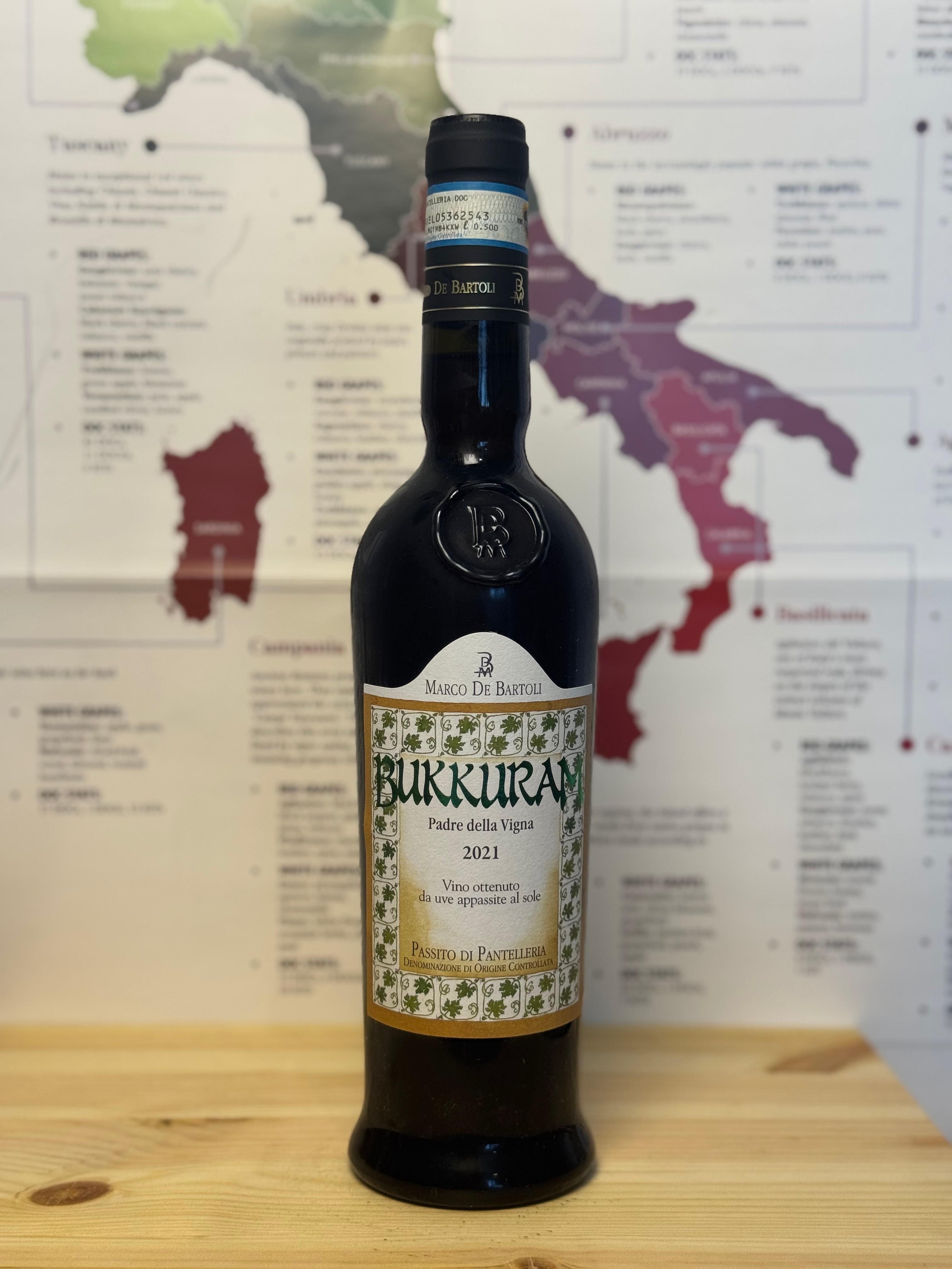 Marco De Bartoli - Bukkuram Passito di Pantelleria DOC 'Padre della Vigna' 2021 (500ml)