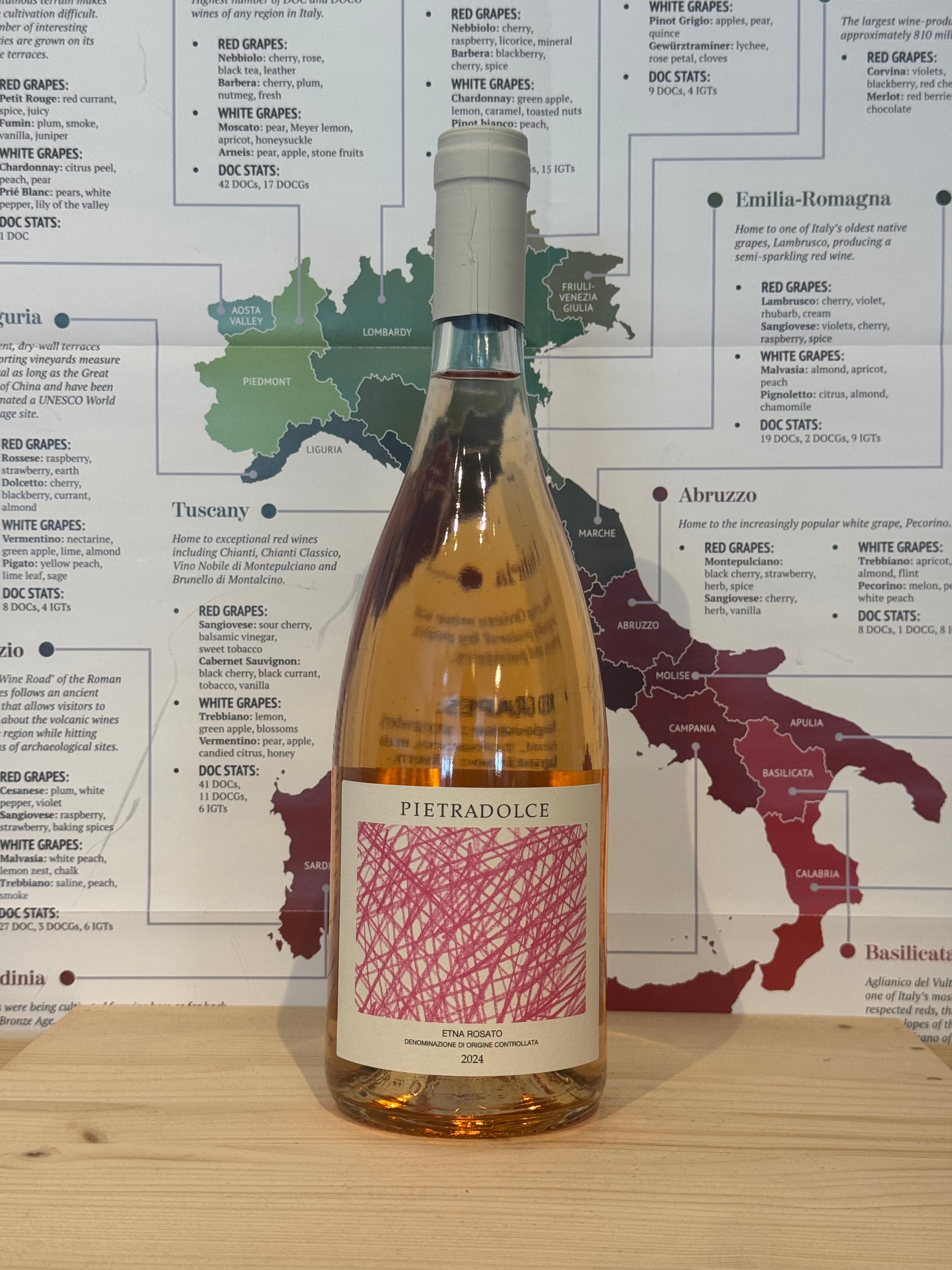 Pietradolce - Etna Rosato DOC 2024 – Cheese Meets Wine - Delicious