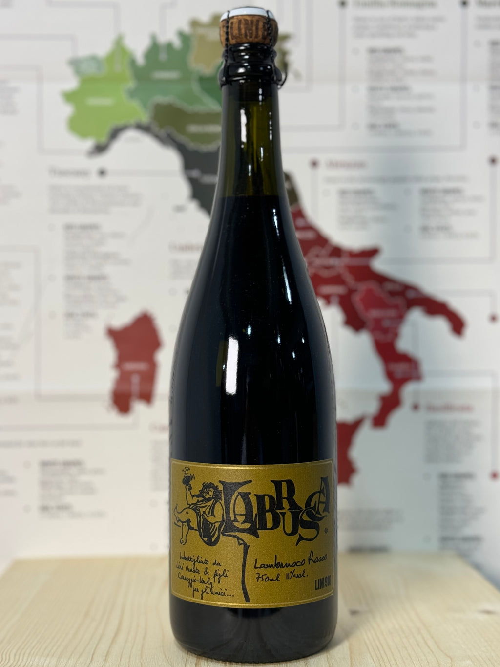 Lini 910 - Lini 910 - Reggiano DOP Lambrusco Rosso Secco 'Labrusca' IGP NV - Buy Lambrusco Online Hong Kong - Cheese Meets Wine