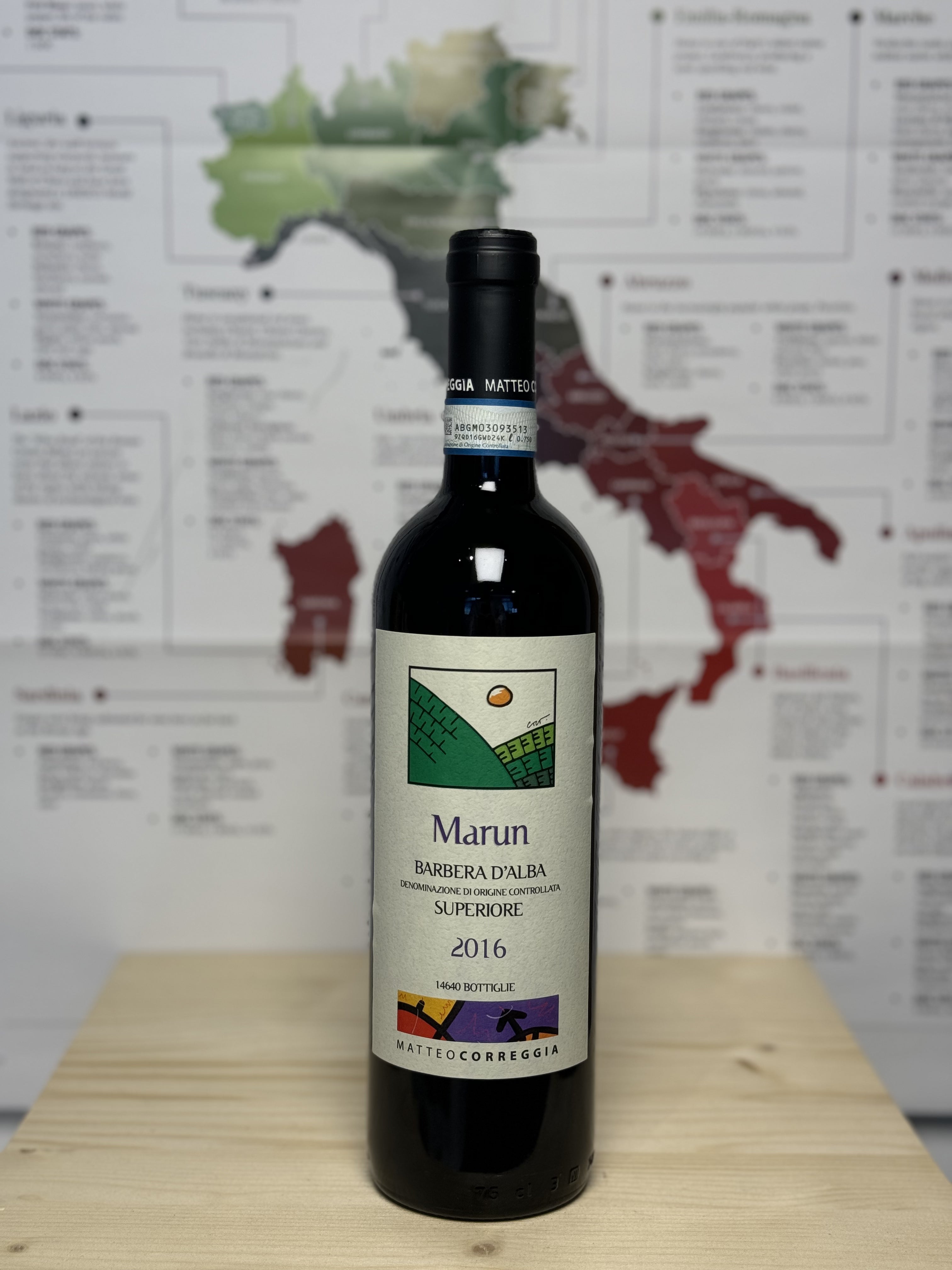 Matteo Correggia - Matteo Correggia - Barbera d'Alba DOC Superiore 'Marun' 2016 - Buy Red Online Hong Kong - Cheese Meets Wine