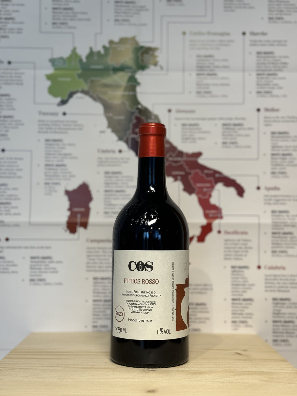 COS - COS - Terre Siciliane Rosso IGP Pithos Rosso 2020 - Buy Red Online Hong Kong - Cheese Meets Wine