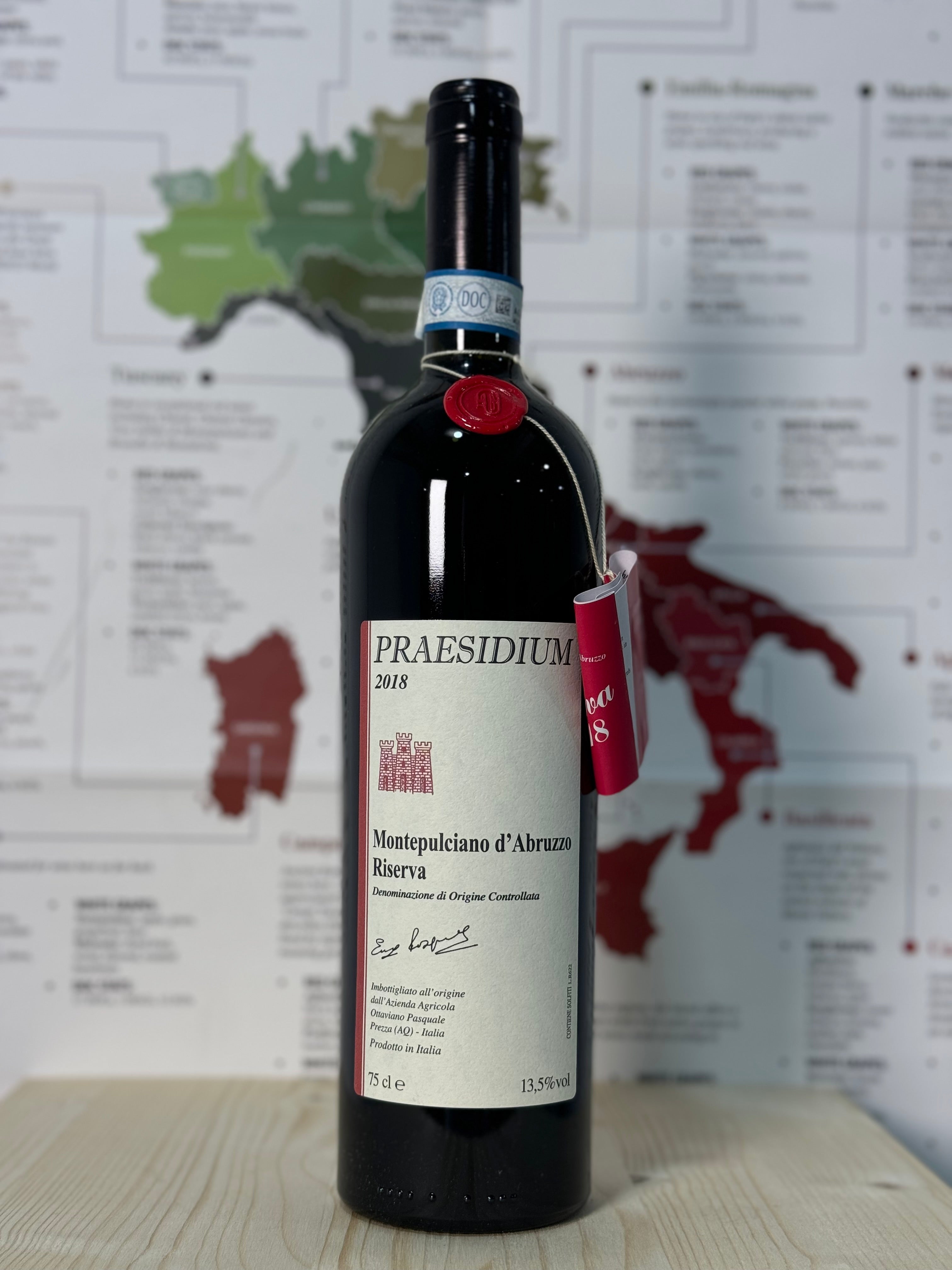 Praesidium - Montepulciano d'Abruzzo Riserva DOC 2018