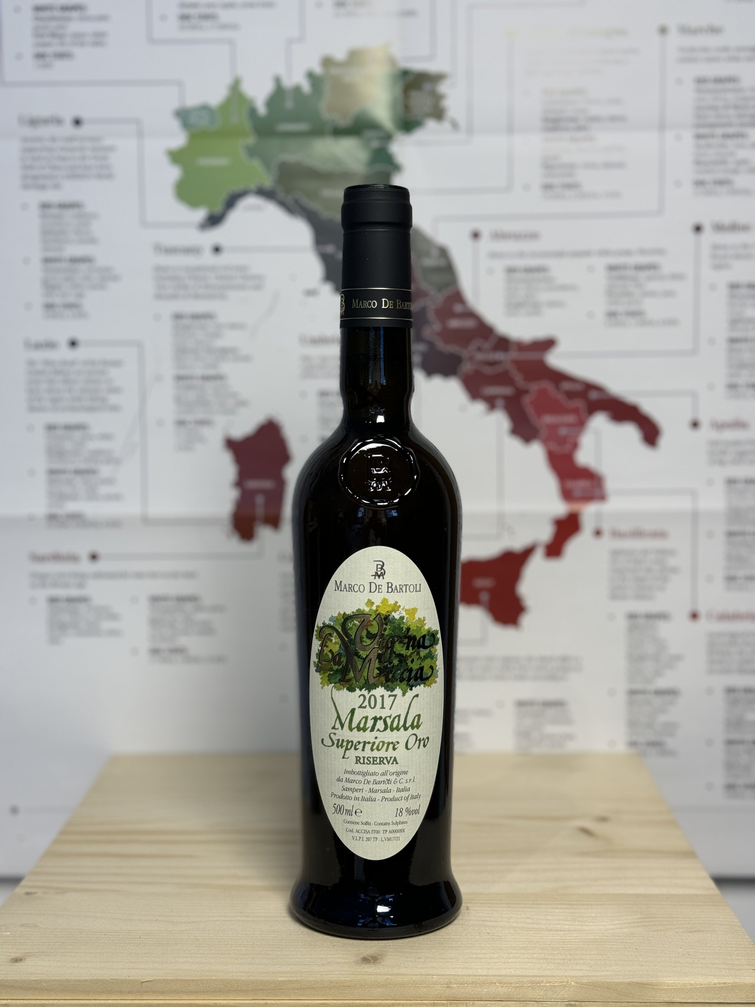 Marco De Bartoli - Marco De Bartoli - Marsala Superiore Ore Riserva 'Vigna La Miccia' 2017 (500ml) - Buy Marsala Online Hong Kong - Cheese Meets Wine