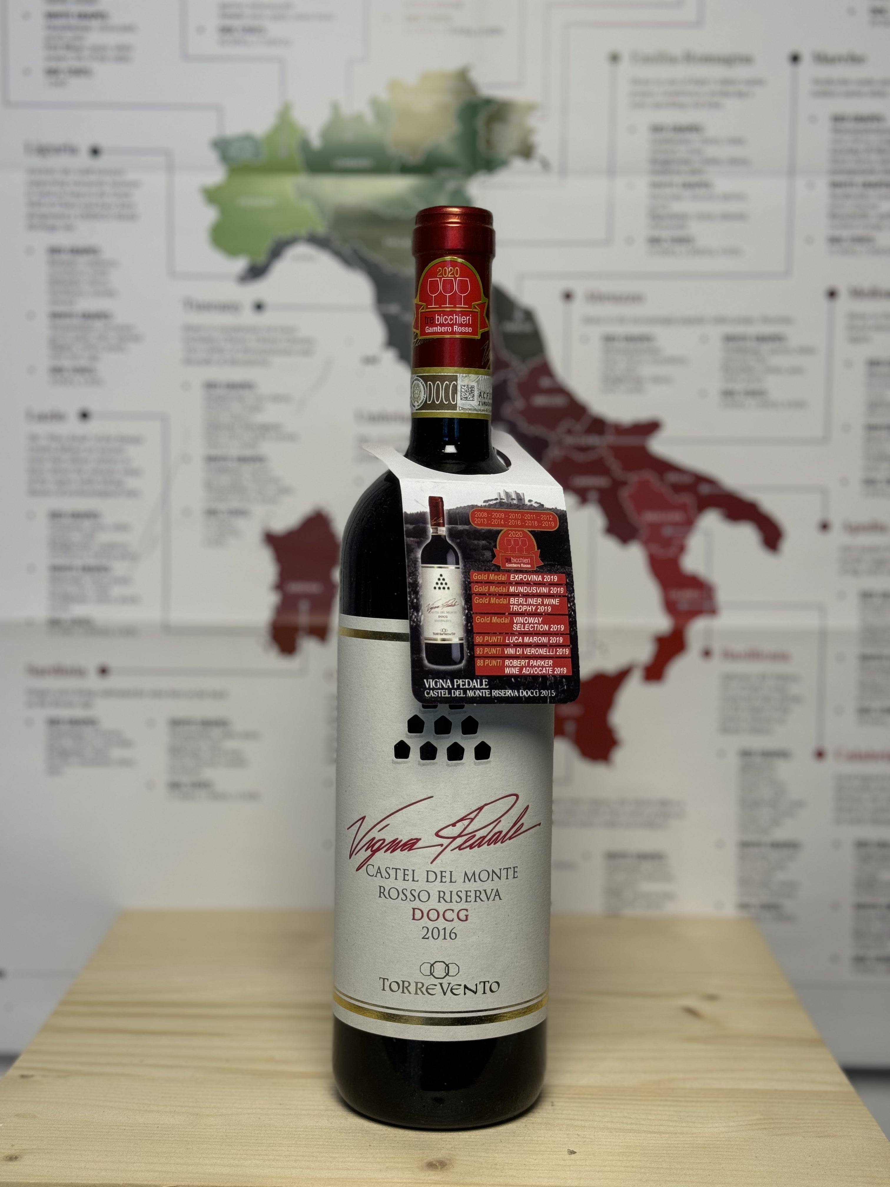 vigna pedale torrevento Torrevento - Castel del Monte DOCG Riserva 'Vigna Pedale' 2016 – Cheese Meets Wine