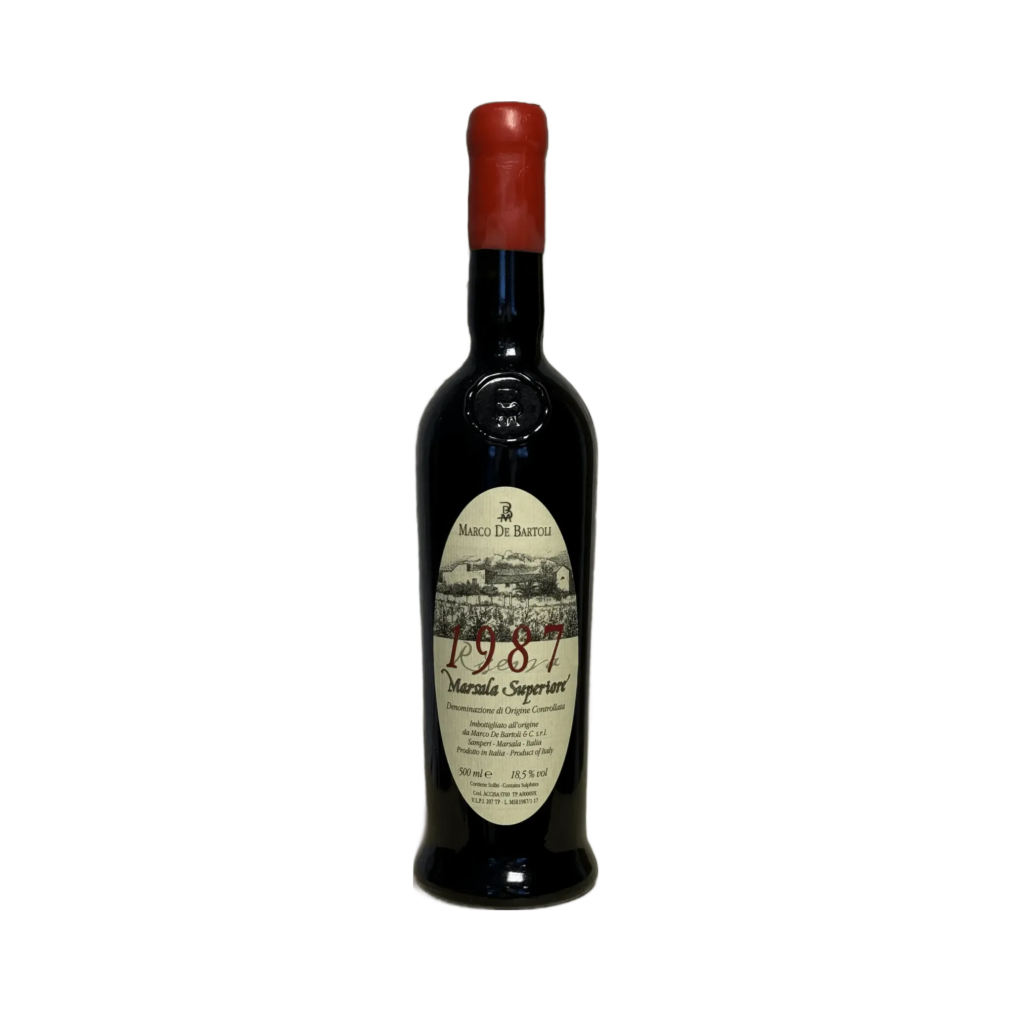 Marco De Bartoli - Marsala Superiore DOC Riserva 1987 (500ml)