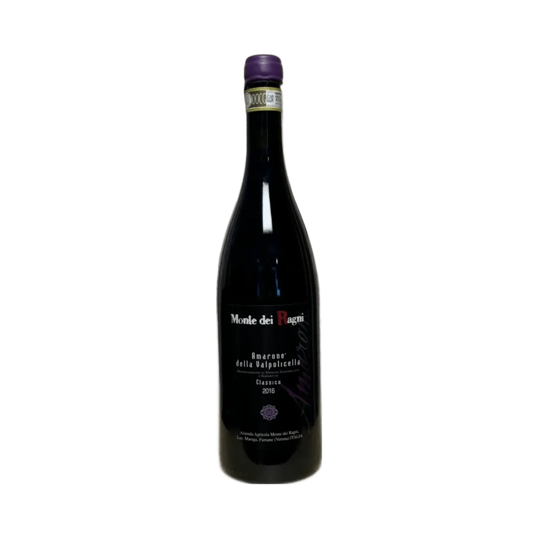 Monte Dei Ragni - Amarone della Valpolicella Classico DOCG 2016