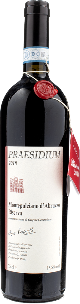 Praesidium - Montepulciano d'Abruzzo Riserva 2018