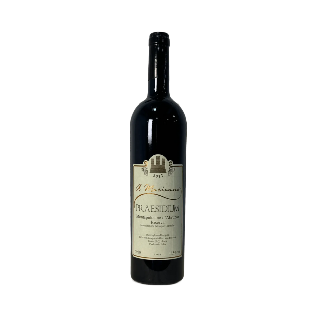 Praesidium - Montepulciano d'Abruzzo Riserva DOC 'A Marianna' 2012