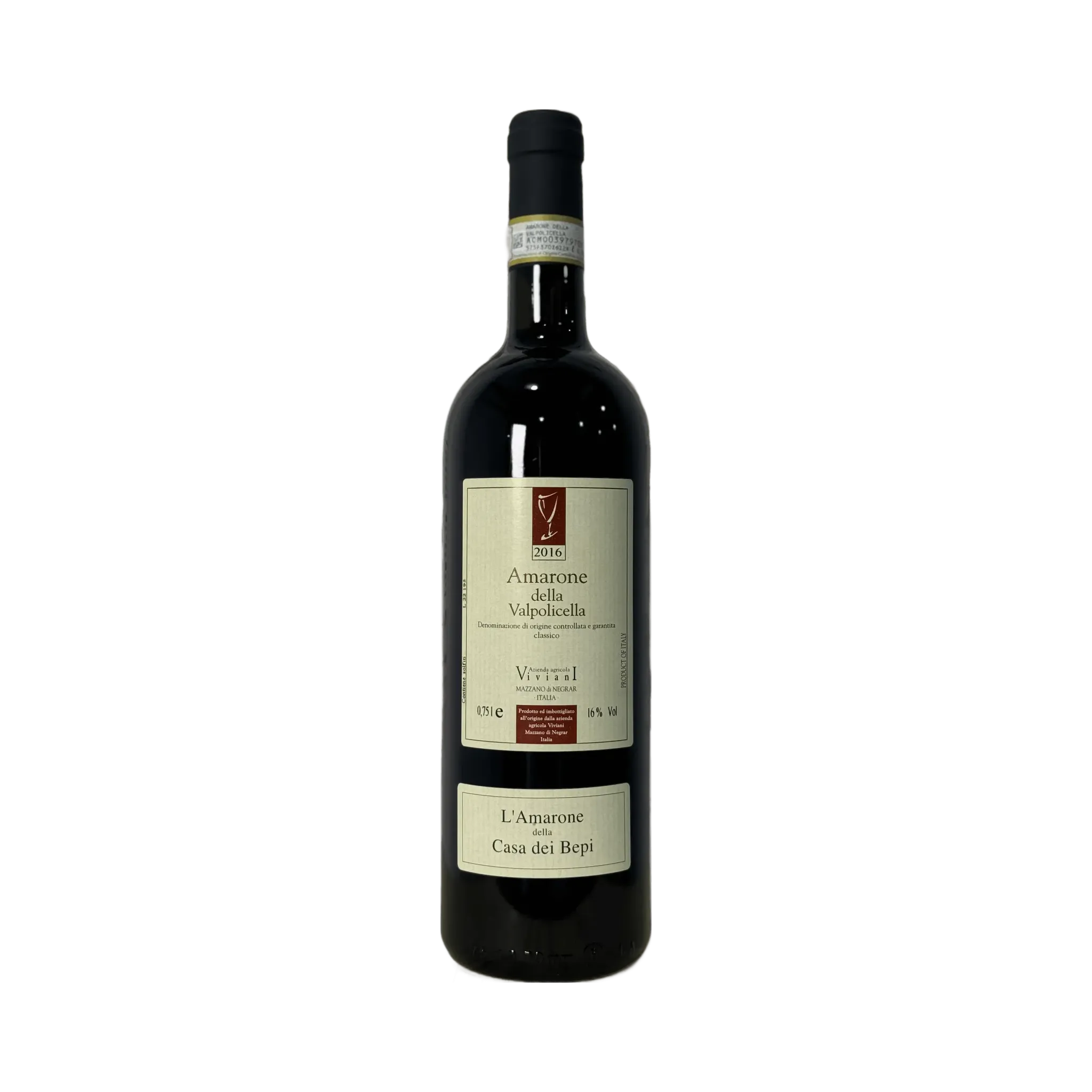 Viviani - Amarone della Valpolicella DOCG Classico 'L'Amarone della Casa dei Bepi' 2016