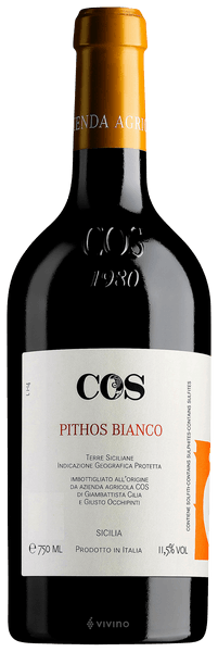 COS - COS - 'Pithos Bianco' Sicilia 2020 - Buy Orange Online Hong Kong - Cheese Meets Wine