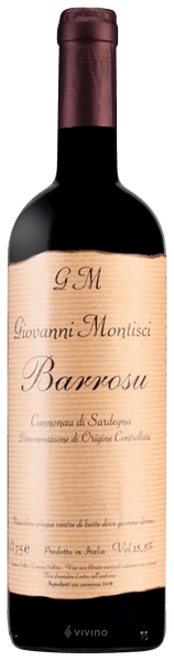 Giovanni Montisci - Giovanni Montisci - Barrosu DOC Sardegna 2019 - Buy Red Wine Online Hong Kong - Cheese Meets Wine